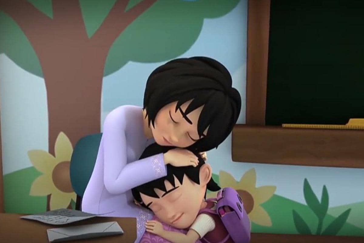 3 Momen Paling Menyedihkan Susanti di Upin & Ipin, Bikin Nangis!