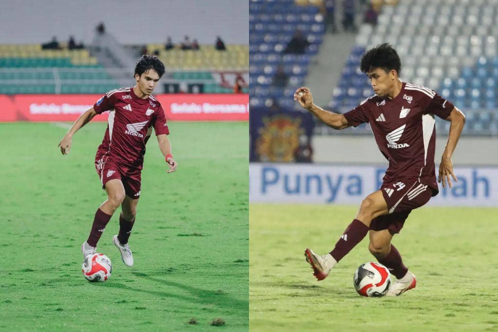 Penampilan pemain PSM Makassar, Victor Dethan dan Rizky Eka Pratama, pada musim 2025/2026.
