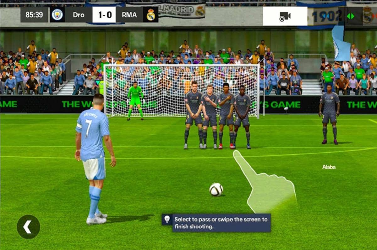 cuplikan gameplay EA Sports FC Mobile 