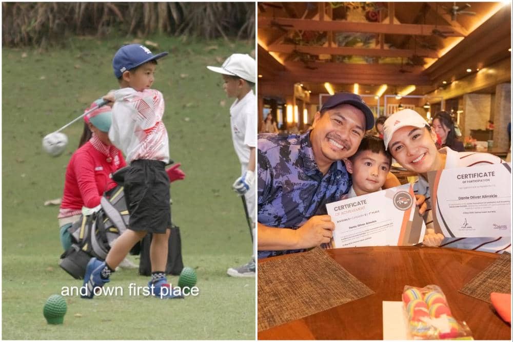 9 Potret Dante Anak Chelsea Olivia Raih Juara di Turnamen Golf Junior