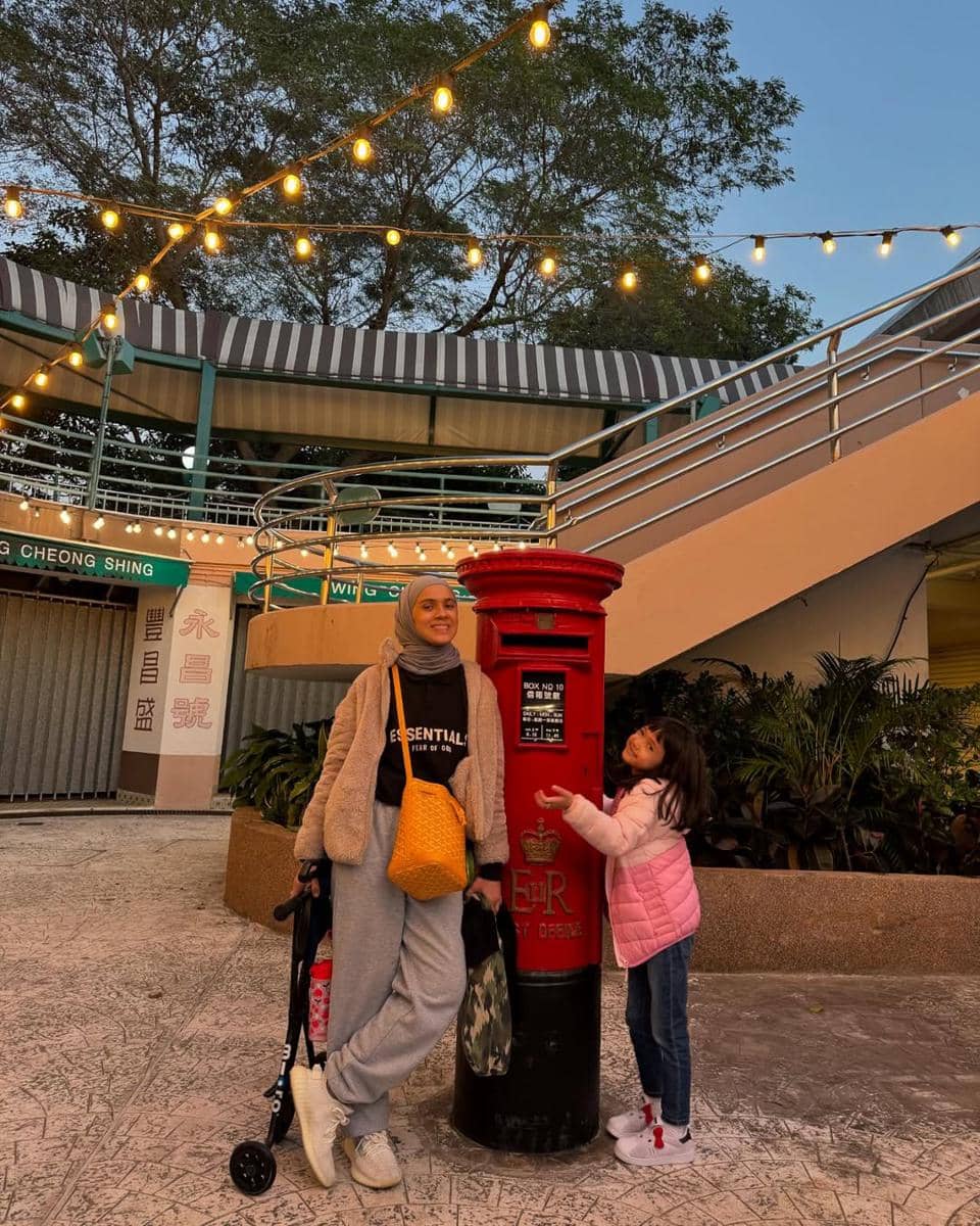 referensi ootd ibu dan anak ala Nycta Gina 