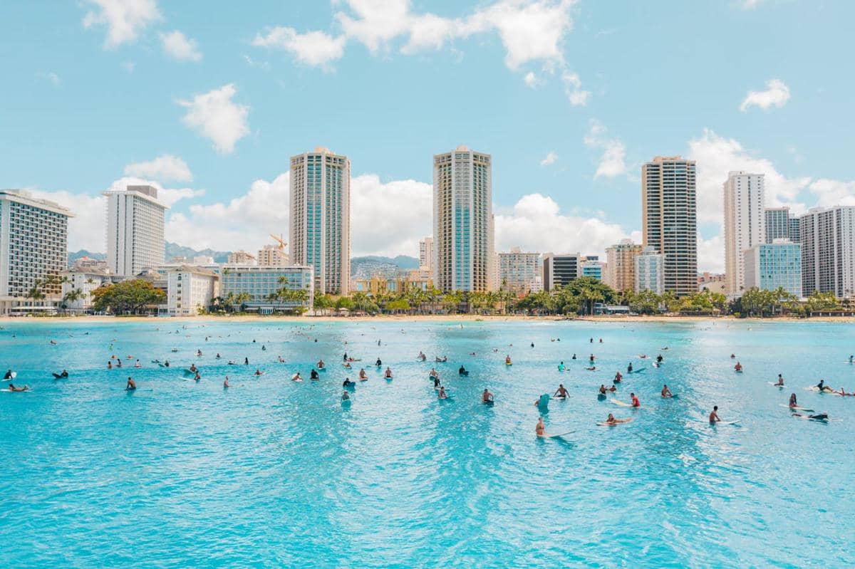 ilustrasi cuaca di Honolulu