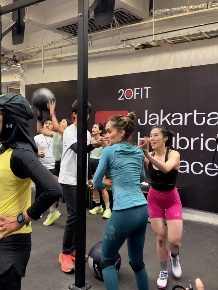 Cinta Laura pertama kali ikut hyrox