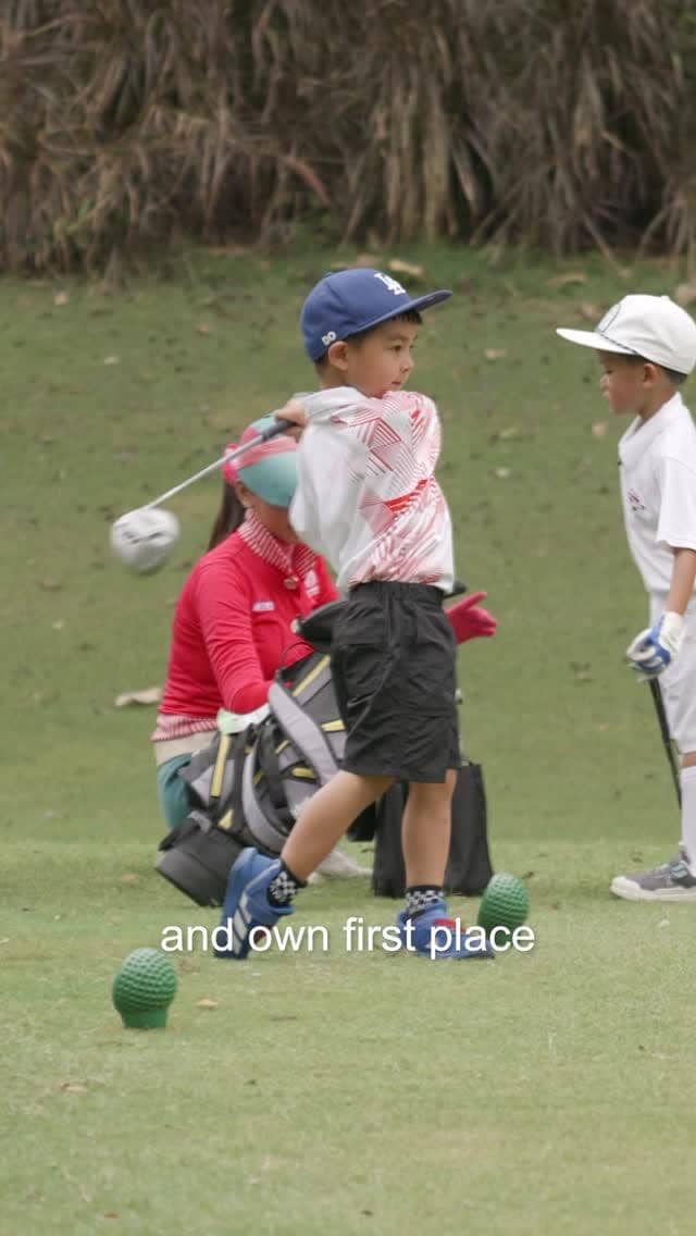 Dante anak Chelsea Olivia raih juara di turnamen golf junior