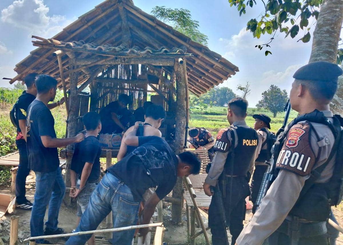 Perang Melawan Narkoba di Lamteng Tiga Bandar Ditangkap