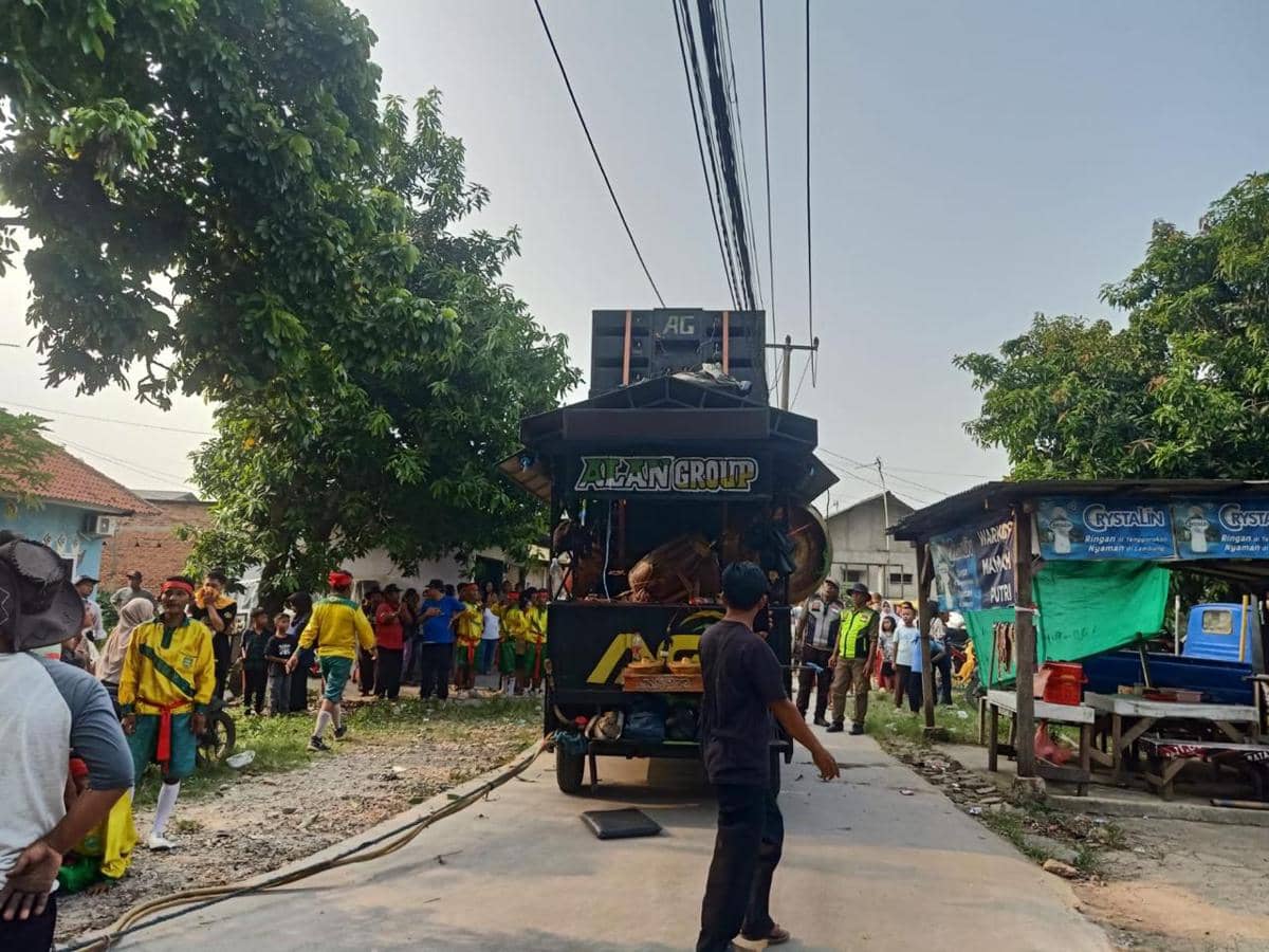 Lima Penarik Sound Sisingaan di Bekasi Tersetrum, 3 Orang Tewas
