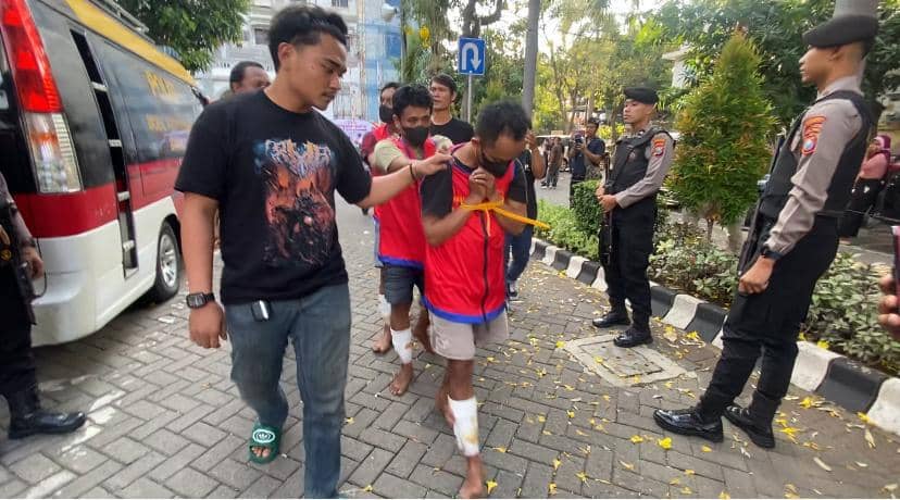 Selama 2026 Polrestabes Surabaya Bekuk 192 Pelaku Kejahatan, 3 Didor