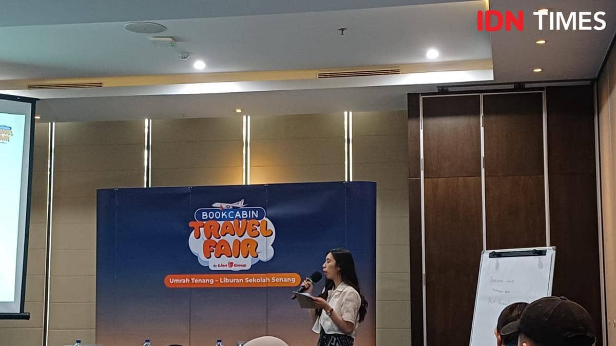 Potret Press Conference BookCabin Travel Fair 2026, Jakarta Selatan