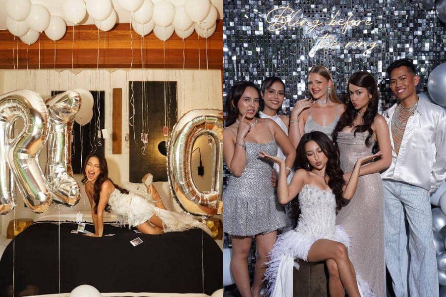Dekorasi Bridal Shower Jennifer Coppen, Super Glam!