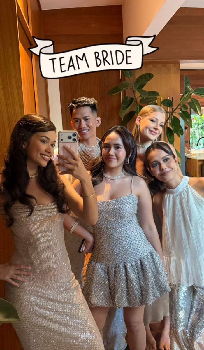 Gaya Rebecca Klopper di Bridal Shower Jennifer Coppen