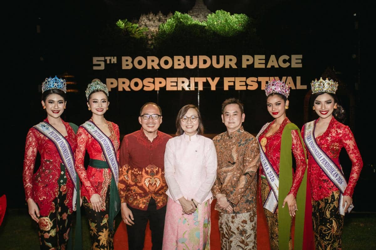 Puteri Indonesia 2026 Jadi Duta Borobudur Peace and Prosperity