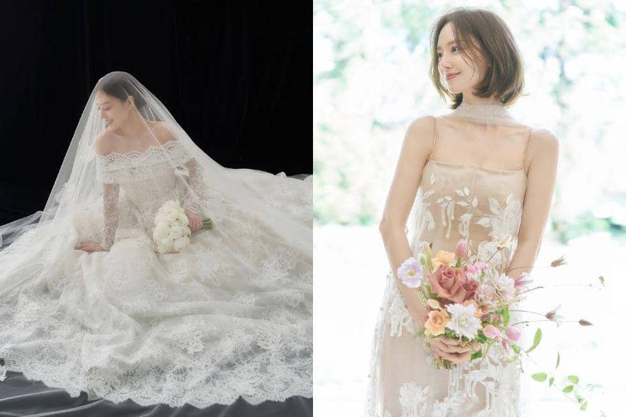 Ide Foto Pakai Gaun Pengantin ala Moon Chae Won, Dreamy bak Putri!