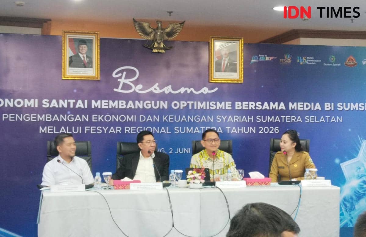 Bincang bersama sinergi pengembangan ekonomi syariah di Sumsel (IDN Times/Feny Maulia Agustin)