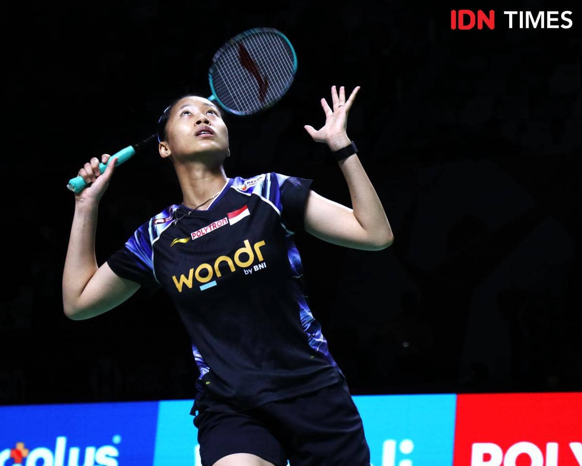 Putri KW Revans atas Michelle Li, Lolos ke 16 Besar Indonesia Open