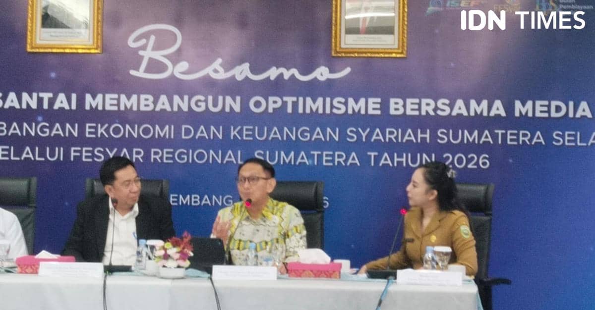 Bincang bersama sinergi pengembangan ekonomi syariah di Sumsel (IDN Times/Feny Maulia Agustin)