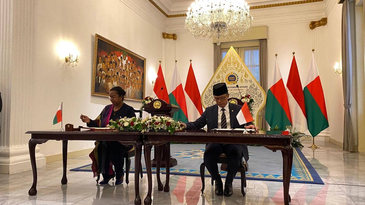 RI-Madagaskar Teken 2 MoU di Usia Emas Hubungan Bilateral, Apa Saja?