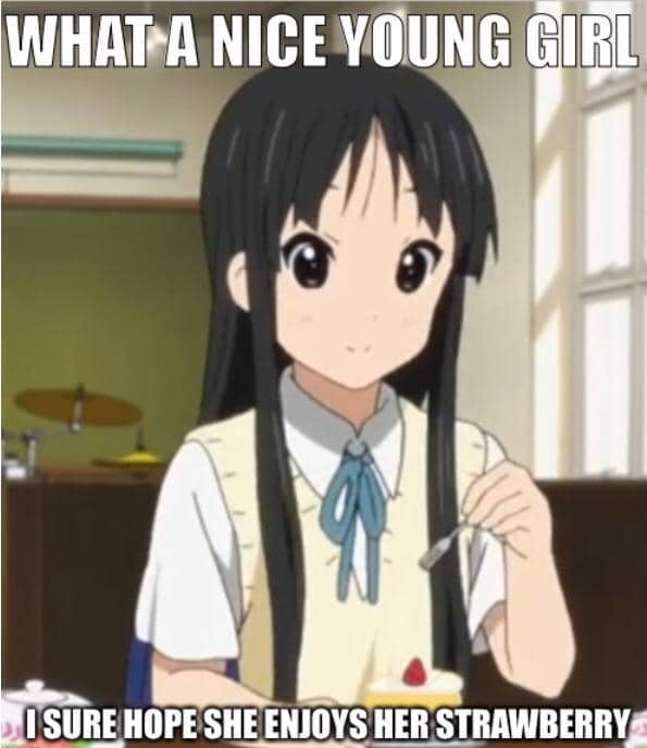 meme anime tentang stroberi