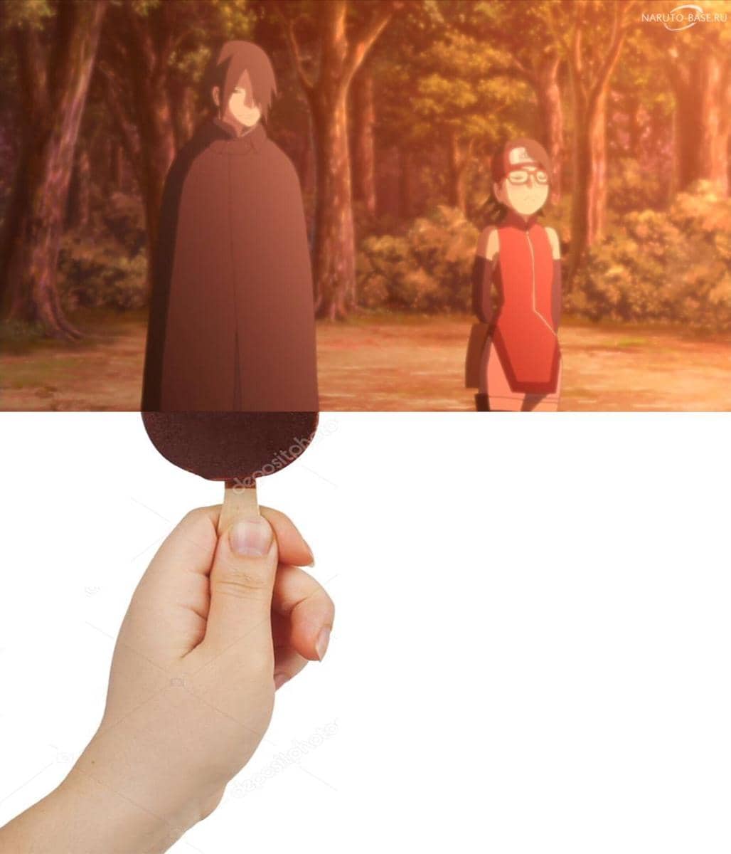 meme anime tentang es krim