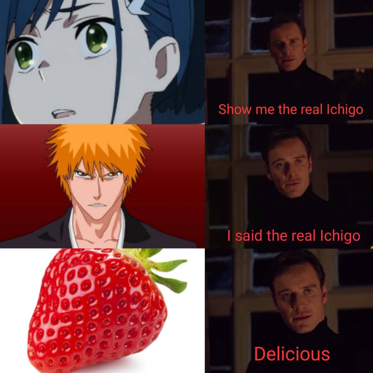 meme anime tentang stroberi