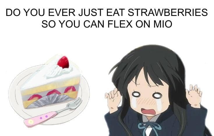 meme anime tentang stroberi