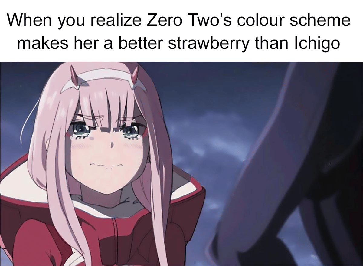 meme anime tentang stroberi