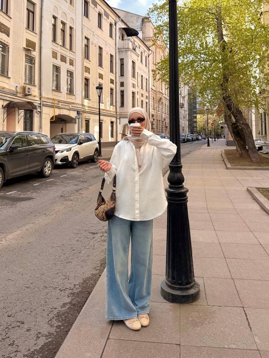 OOTD Blue Jeans ala Alyona Tata