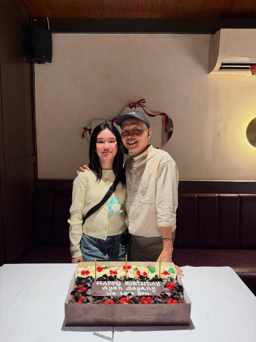 Ayah Ayu Ting Ting ulang tahun