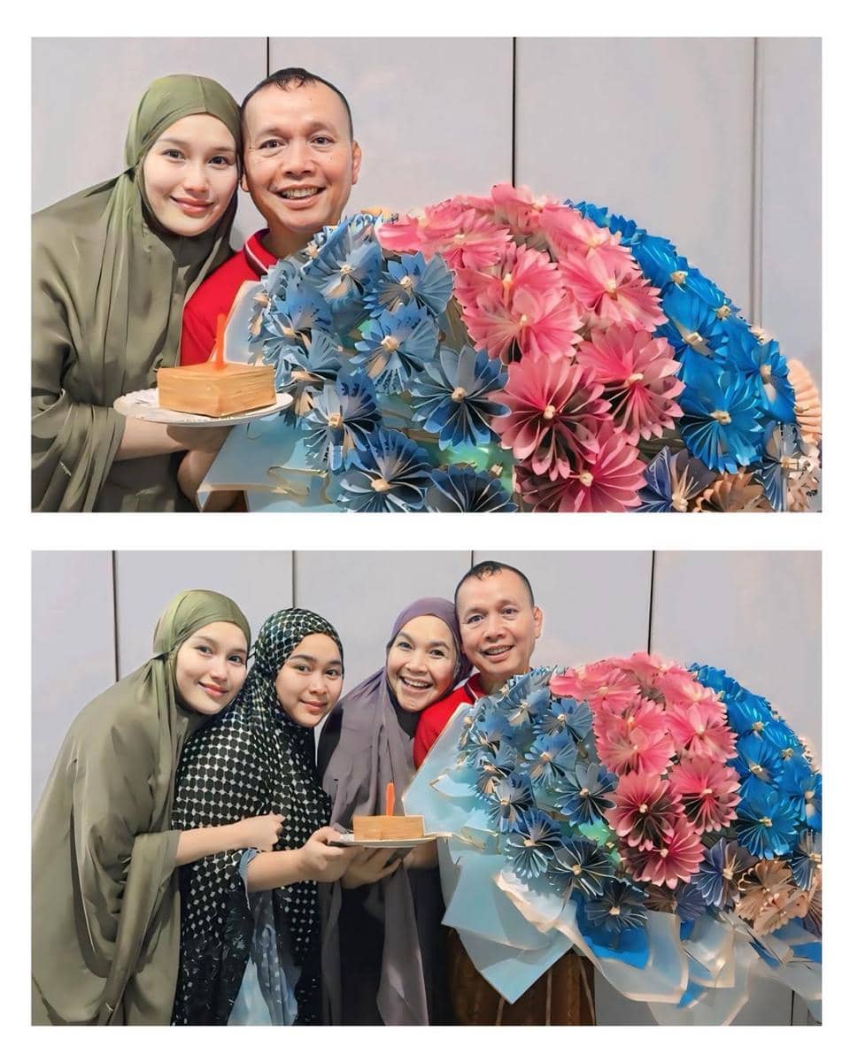 Ayah Ayu Ting Ting ulang tahun