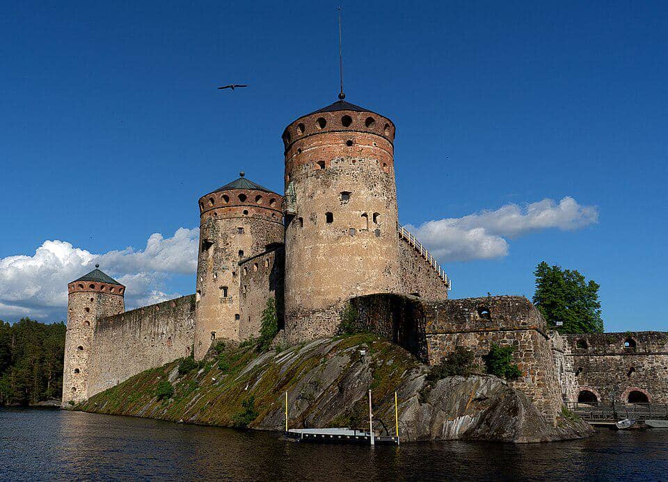 Kastil Olavinlinna, Finladia