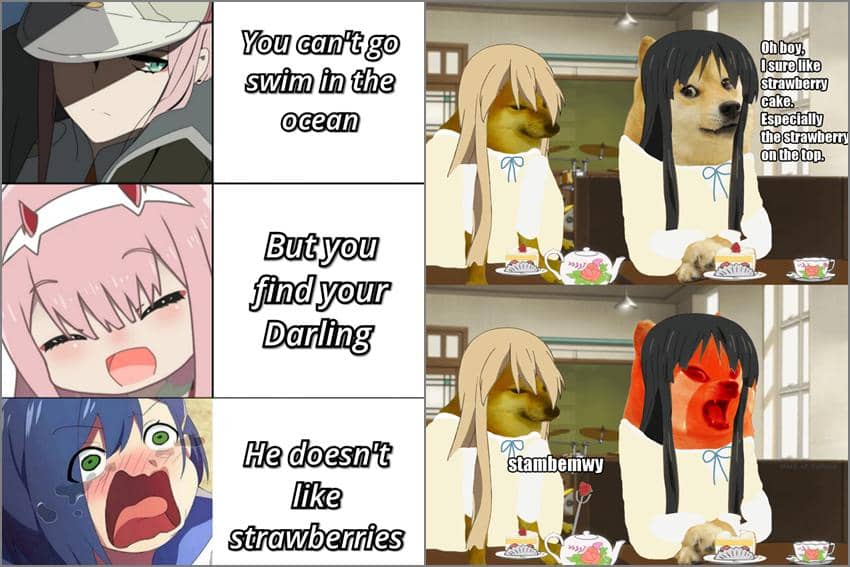 8 Meme Anime tentang Stroberi, Mio hingga Ichigo Dibahas