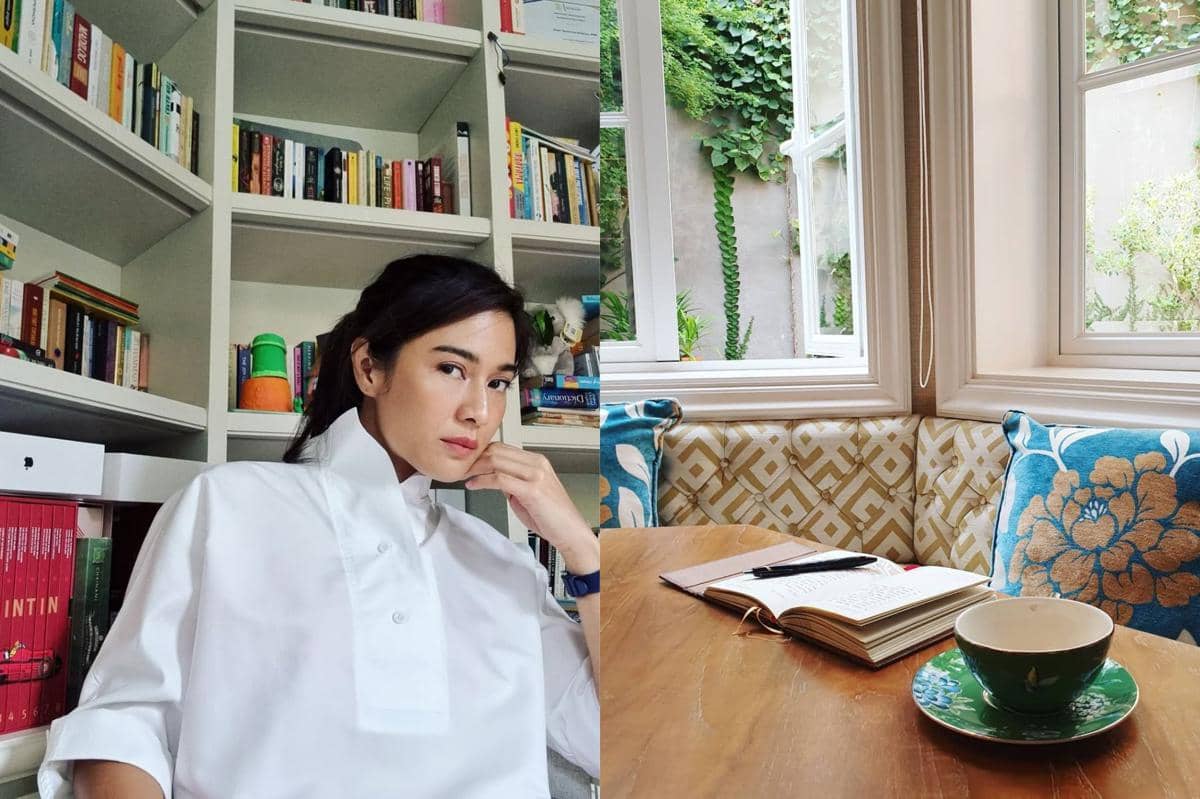 Ide Desain Pojok Membaca di Rumah Dian Sastro, Adem Bikin Betah!