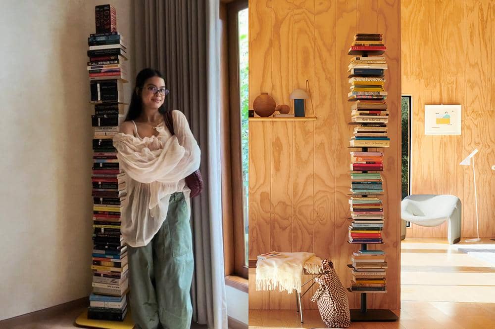 5 Rak Buku Tower Estetis Kayak Punya Eva Celia, Beli di Mana?
