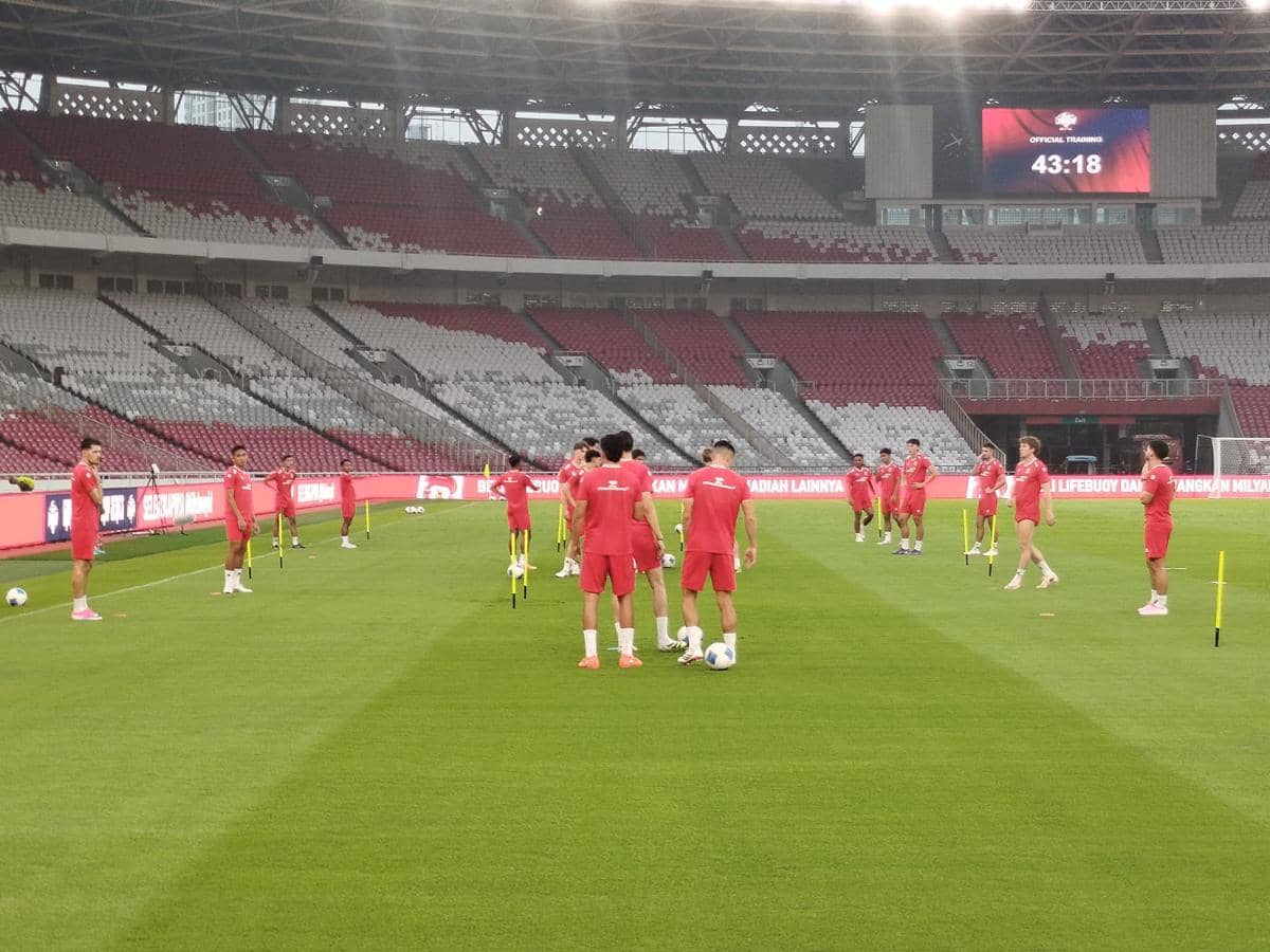 Latihan Terpisah, Justin Hubner Bisa Bela Timnas Lawan Mozambik?