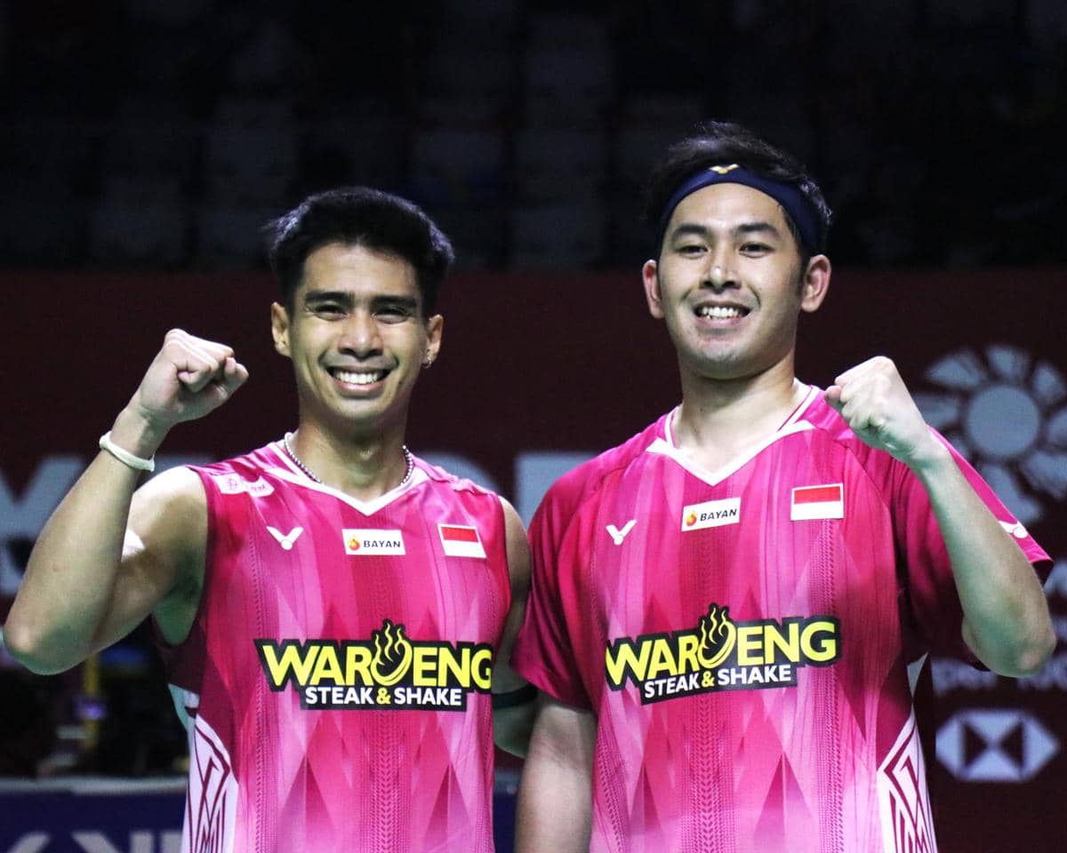 Sabar/Reza Hajar China, Ganda Putra Melaju ke Final Indonesia Open