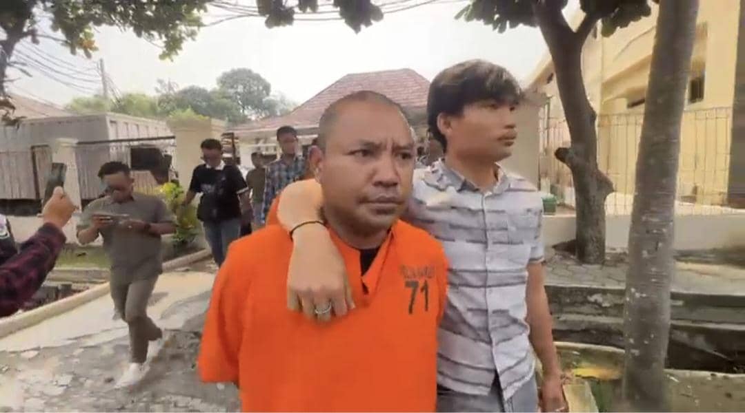 Empat debt collector pembacok anggota Brimob diamankan (Dok. Khaerul Anwar)