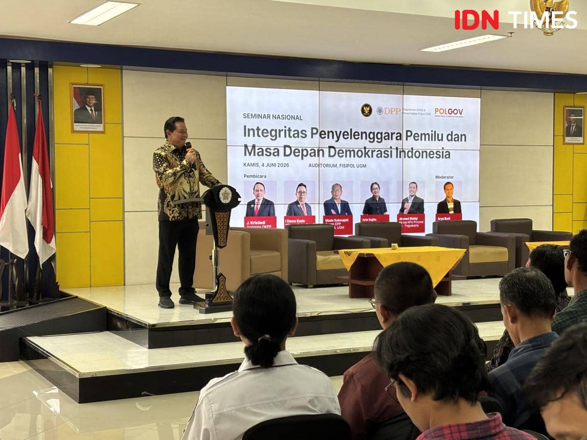 DKPP Soroti Tantangan Pemilu hingga Merosotnya Demokrasi