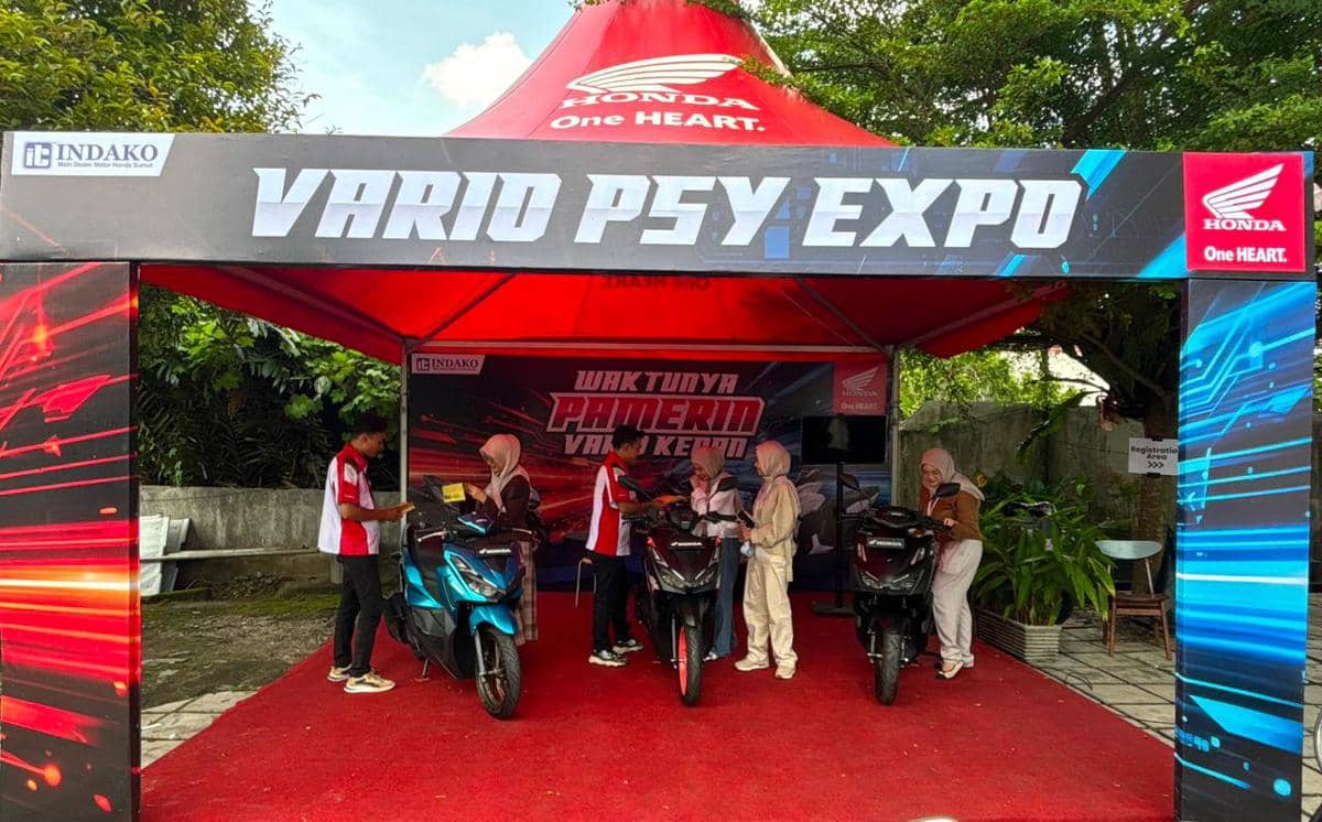 Honda Beri Ruang Ekspresi Kreatif Mahasiswa Lewat Vario PSY Expo