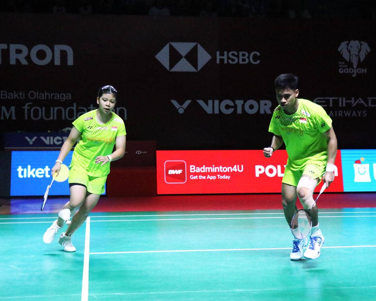 Jafar Hidayatullah/Felisha Alberta Nathaniel Pasaribu di 16 Besar Indonesia Open 2026, Kamis (04/07/2026). 