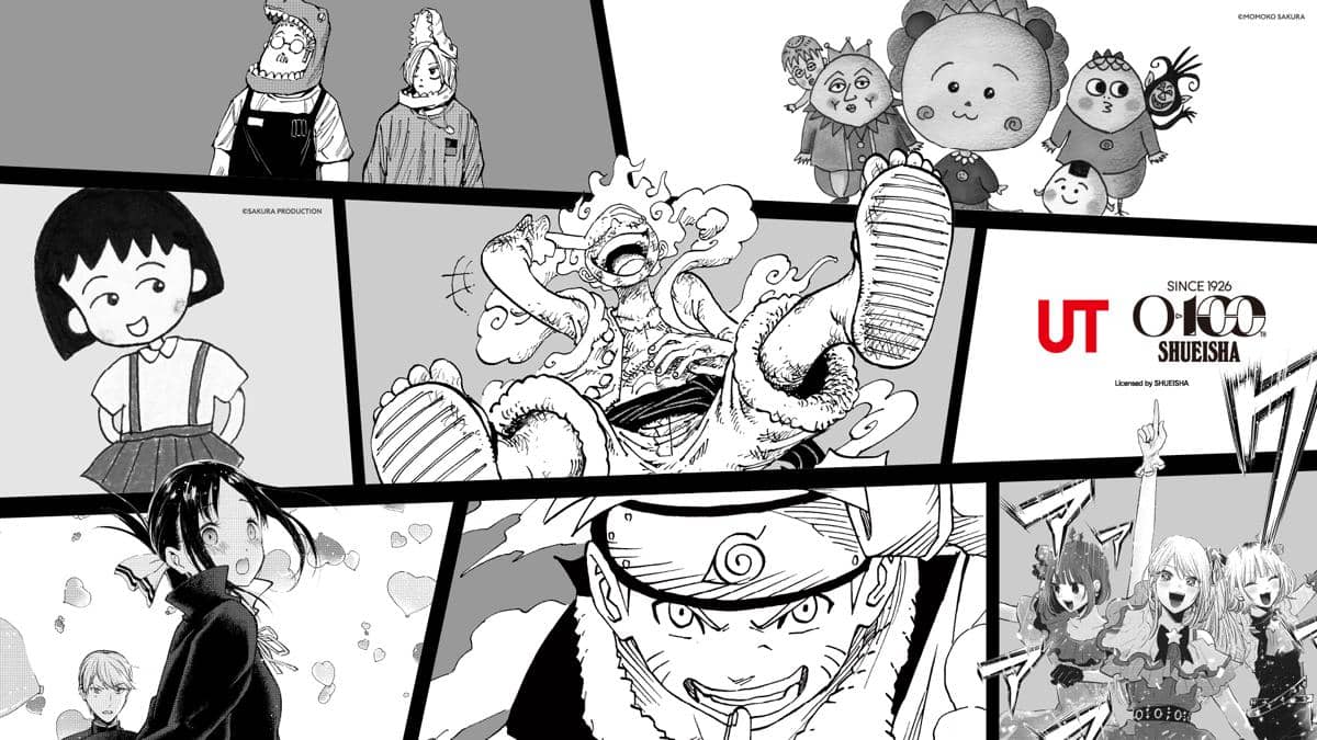 UNIQLO Rilis Koleksi Lanjutan UT Manga Shueisha 100th Anniversary