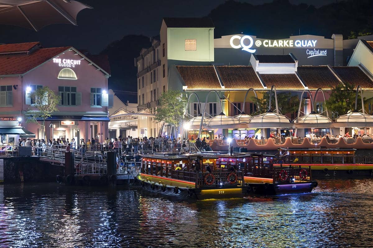 Waktu Terbaik ke Clarke Quay, Bisa Nongkrong Lebih Santai