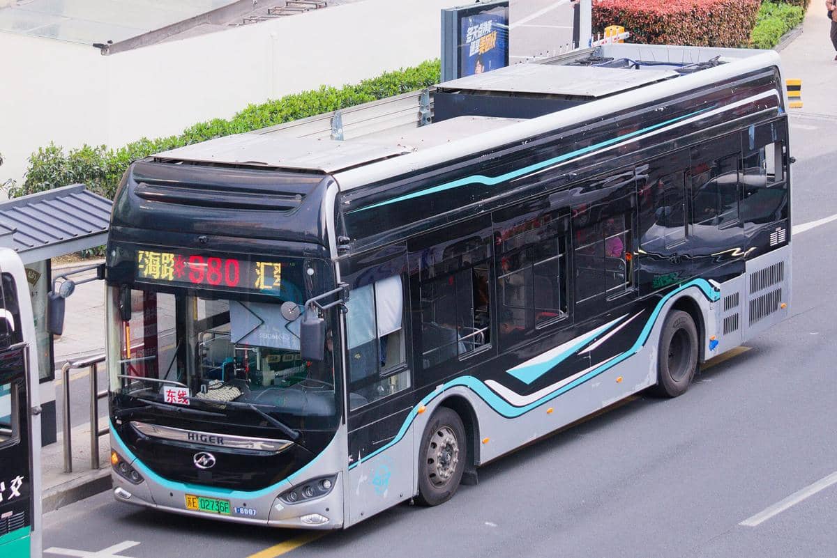 potret bus di  China