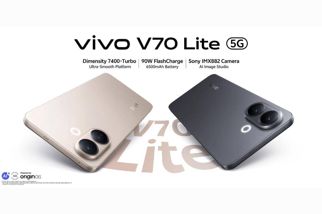 vivo V70 Lite 5G Rilis, Usung Dimensity 7400 dan Baterai Jumbo