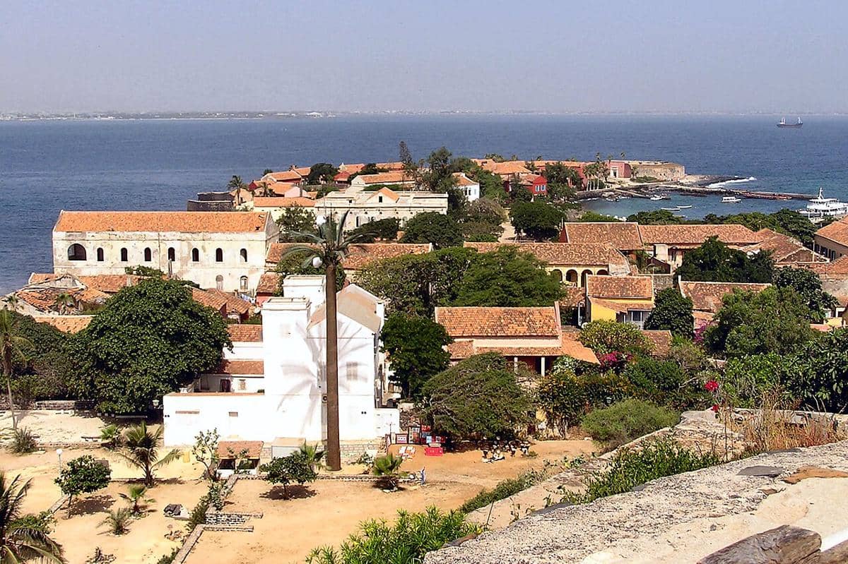 Pulau Gorée masuk daftar Warisan Dunia UNESCO sejak 1978.