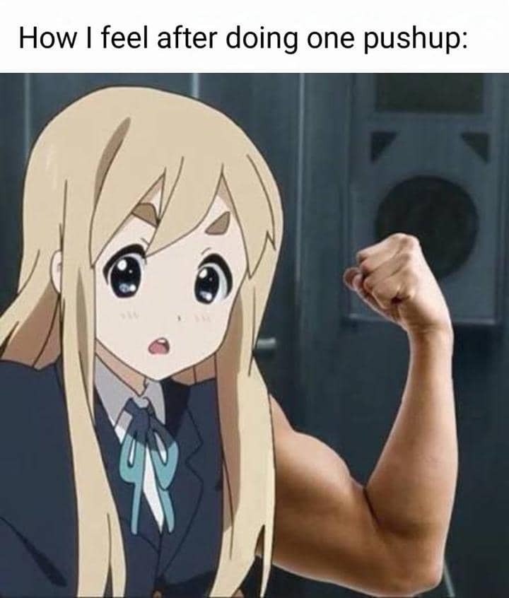 meme Mugi stronk