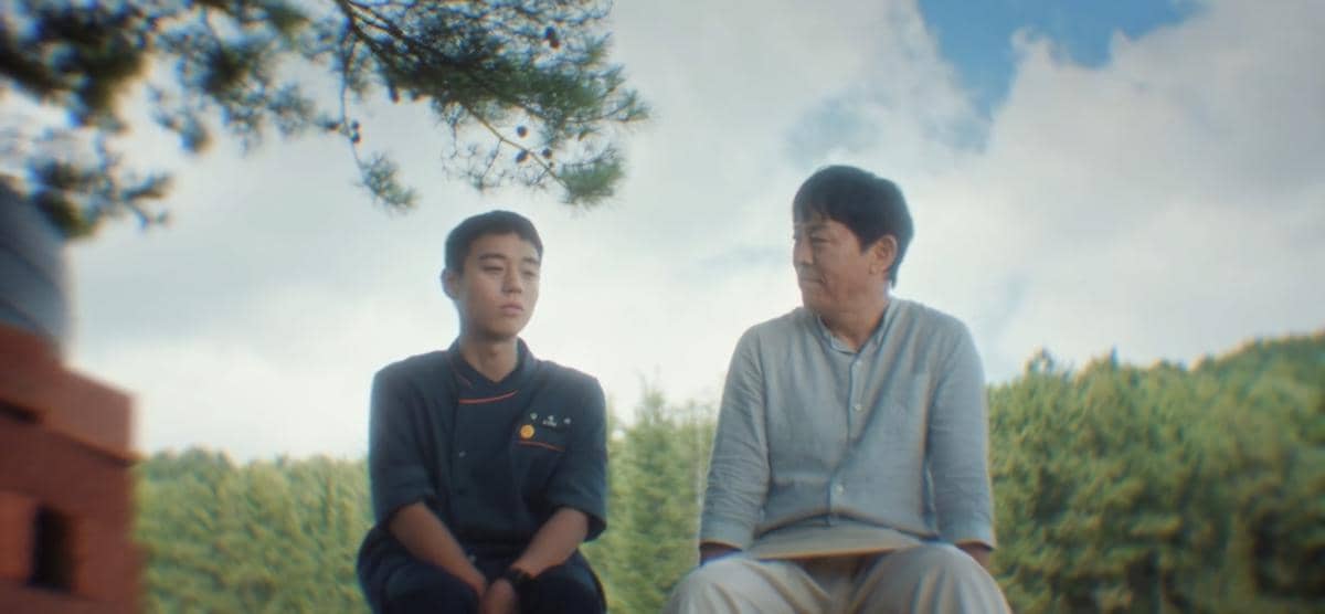 Park Ji Hoon dan Choi Duk Moon di The Legend of Kitchen Soldier