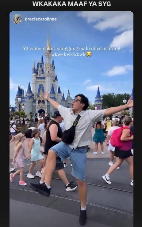 Jerome Polin dan Gracia Caroline Liburan di Amerika (instagram.com/jeromepolin)