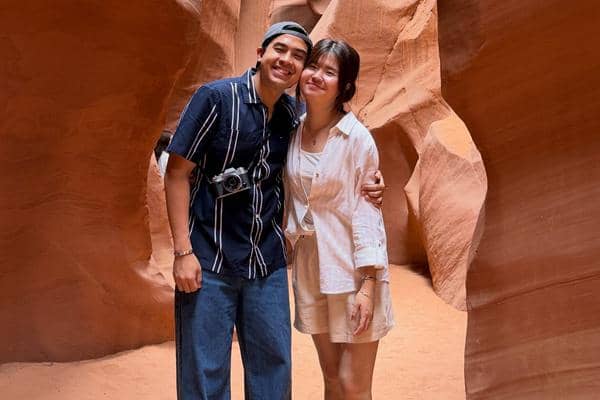 7 Potret Jerome Polin dan Gracia Caroline Liburan di Amerika, Mesranya Oy!