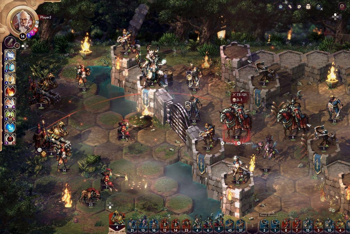 cuplikan gameplay Songs of Conquest