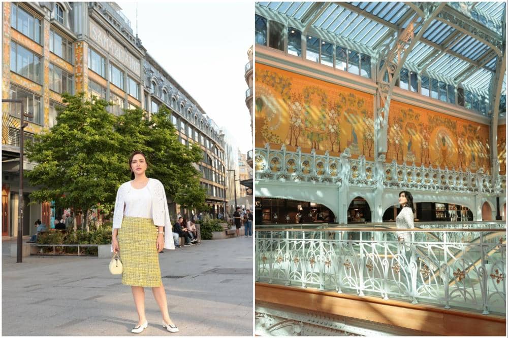 10 Potret Shandy Aulia Menikmati Liburan Musim Panas di Paris