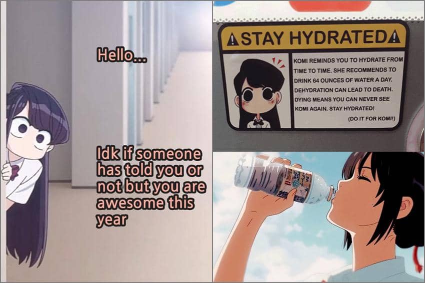 8 Meme Komi-san, Jadi Penyemangat Utama para Wibu!